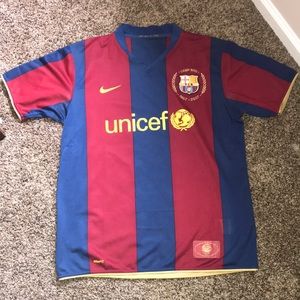 2007 Barcelona jersey